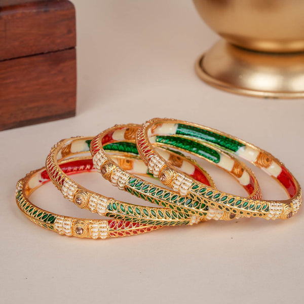 Meera Meenakari Bangles