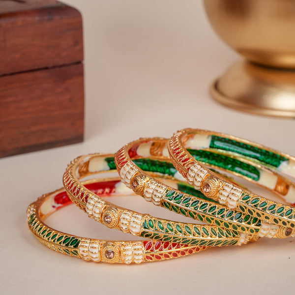 Meera Meenakari Bangles
