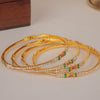 Sharvani Gold Plated Bangles