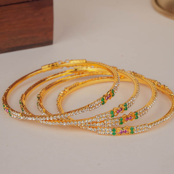 Sharvani Gold Plated Bangles