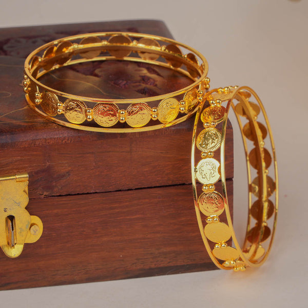 Godess Lakshmi Coin Bangles