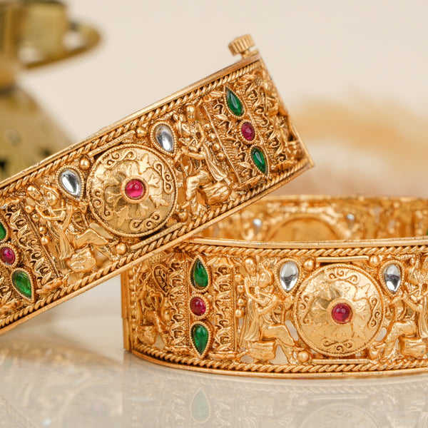 Virasat Rang Mahal Copper Bangles