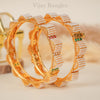 Raj Darbar Copper Moti Bangles