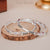 Saisha Silver Plated Bangles