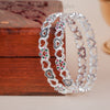 Kashvi Silver Plated Bangles