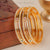 Reya Gold Plated Bangles