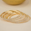 Minimal 8 AD Bangle set