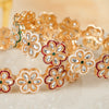 Phoolwari Meena Flower Bangles