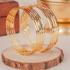 Mishika Gold Plated Bangles