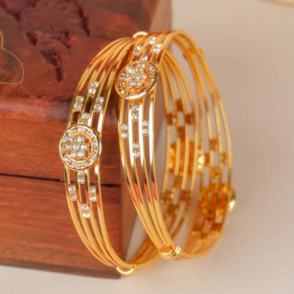 Siya Gold Plated Bangles