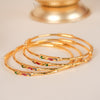 Myra Gold Plated Bangles