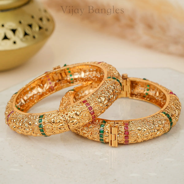 Nakashi Heritage Copper Bangles