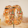 Shahi Elephant Copper Bangles