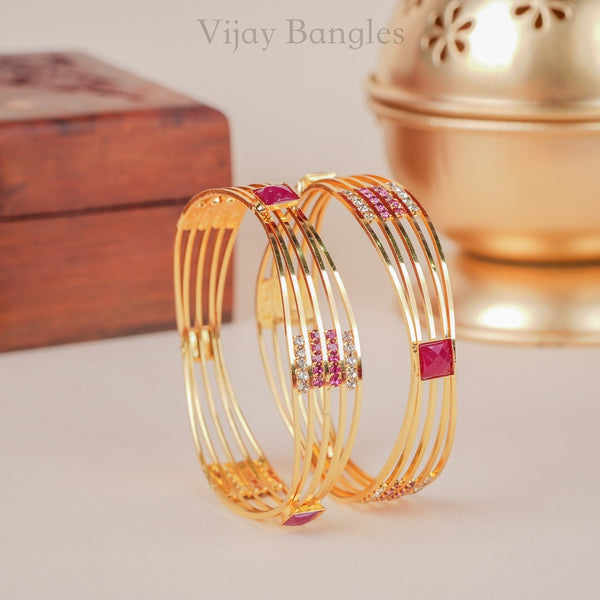 Ziana Gold Plated Bangles