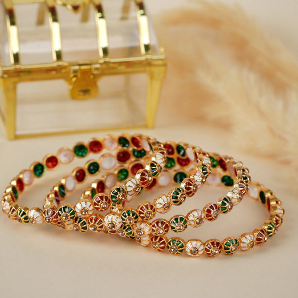 Morbagh Meenakari Bangles