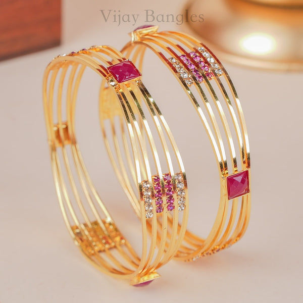 Ziana Gold Plated Bangles