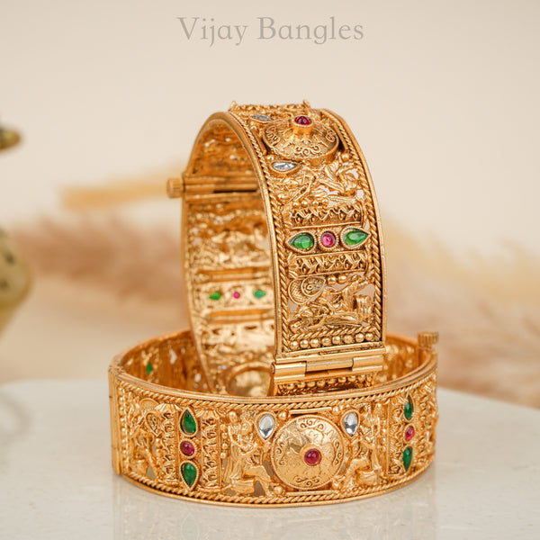 Virasat Rang Mahal Copper Bangles
