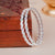 Mahira Silver Plated Bangles