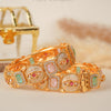 Pastel Noor Copper Bangles