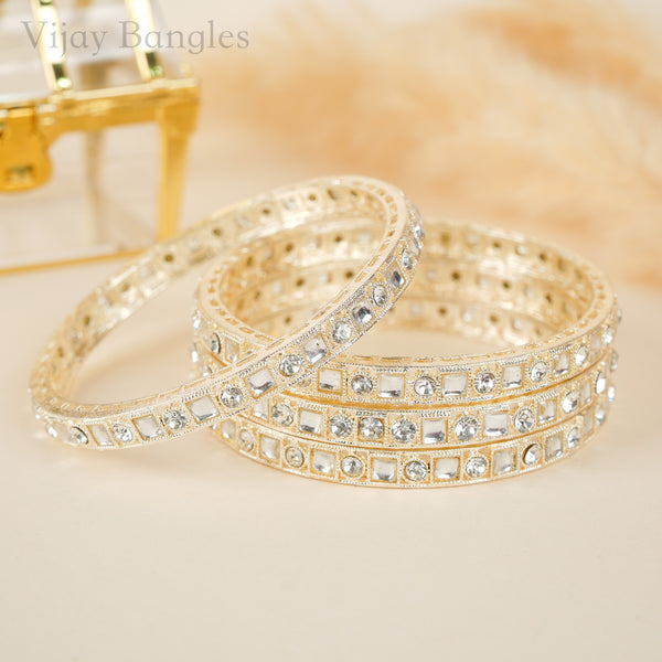 Hawamahal Kundan bangles