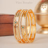 Reya Gold Plated Bangles