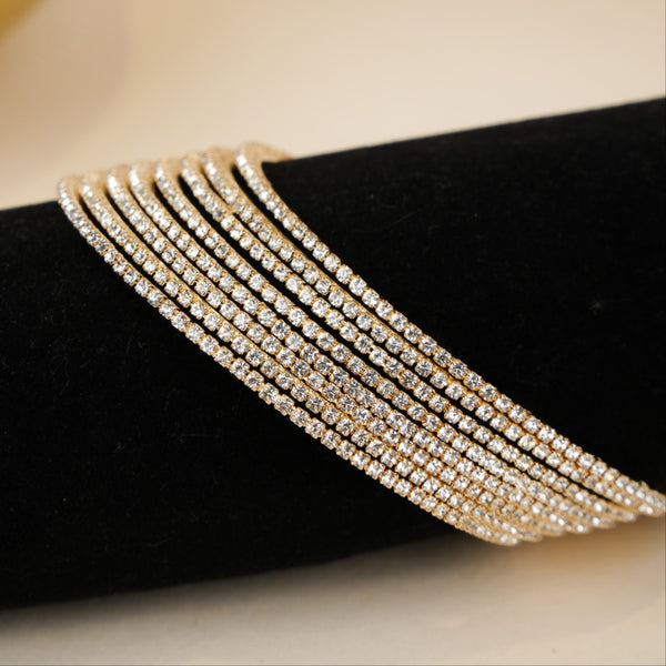 Minimal 8 AD Bangle set