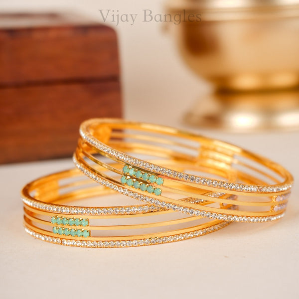 Kiyana Gold Plated Bangles