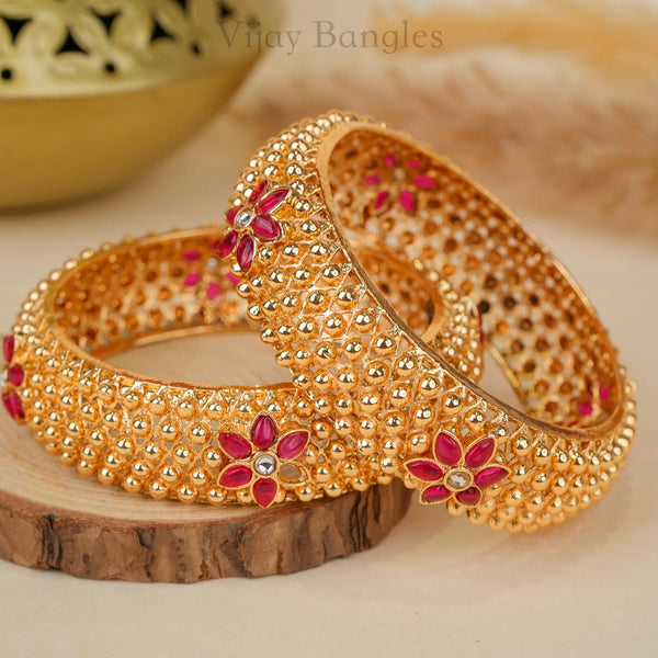 Gulnaar Jaal Rajwadi Bangles