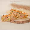 Lord Ganesha Meenakari Copper Bangles