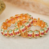 MEENA GAJRA COPPER POLKI BANGLE