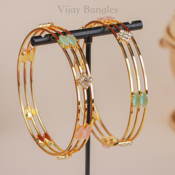 Ayaina Gold Plated Bangles