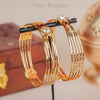 Ayana Gold Plated Bangles